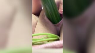 Cucumber and Carrot Cum Slut - 12 image