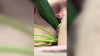 Cucumber and Carrot Cum Slut - 2 image