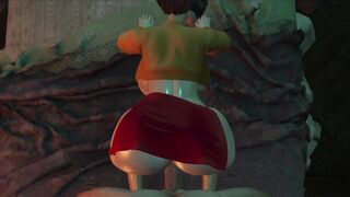 POV - Slutty Velma Fucking her huge ASS (3D Cosplay) - 11 image