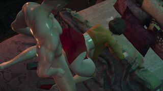 POV - Slutty Velma Fucking her huge ASS (3D Cosplay) - 7 image