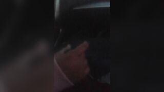 Stepmom gives me a handjob on the way to work