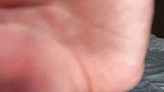 Huge saggy tits nipple play. Chubby amateur milf hairy asshole and hairy pussy. Big Natural Boobs. - 13 image