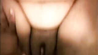 Fat black babe sucks on a thick black cock and get fucked - 11 image