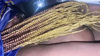 Ebony bouncin ass on my face