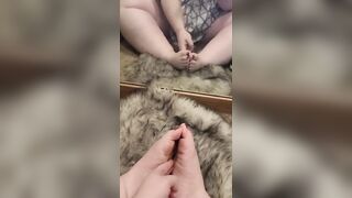 How I take my foot pics in the mirror