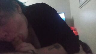 Daddy makes me record myself sucking his dick - 12 image