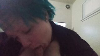 Daddy makes me record myself sucking his dick - 15 image
