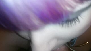 Extreme Close Up Spider Gag Blowjob Cum In Mouth & Drooling - 14 image