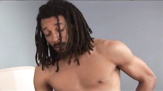 Dreadlocked stud banges black beautiful lady with good shape - 11 image