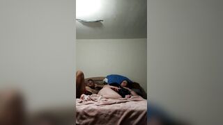 Girl smoking in panties while watching Bob's Burgers