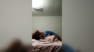 Girl smoking in panties while watching Bob's Burgers - 9 image