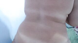 Enlarging my ass with plug and masturbating - 7 image