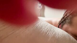 Devouring my Bbw wife pussy - 15 image