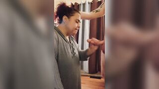 Hot Redhead Milf gives an amazing sloppy blowjob, oily hand job and takes a big facial - 7 image