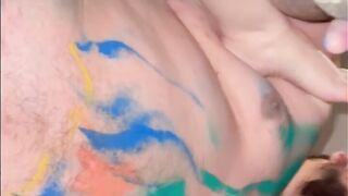 Painting turns naughty - 14 image