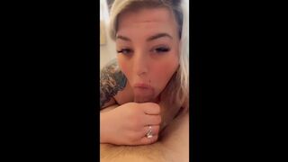 Face fucking Hot hot blonde bbw babe - 1 image