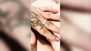 She let's me watch while she plays with herself