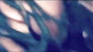 Sexy New Orleans Interracial BBW sucked my dick in her room in selfie mode for the world to see - 10 image