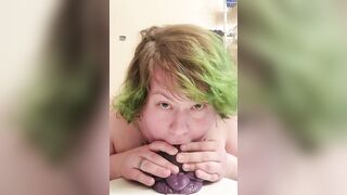 Sloppy Throat Training BBW - 4 image