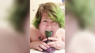 Sloppy Throat Training BBW - 5 image