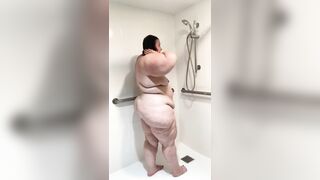 A nice open shower with me in the hotel - 3 image