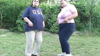 Large ladies finger each other's pussies - 2 image
