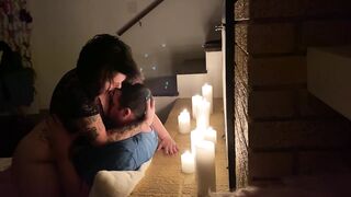 Sensual candlelight sex - 10 image