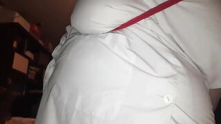 Big tits in bondage and hot wax - 3 image
