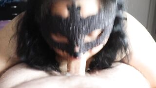 ASIAN MILF, face fucking an 8-INCH cock - 13 image