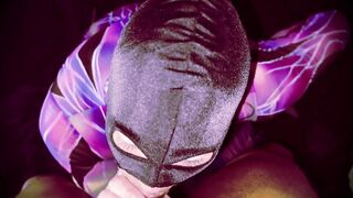 Thick Amazon Chokes And Gags On BBC - 5 image