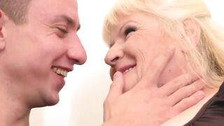 lesbian big ass granny gets cuni and sex from hungry boy clo - 2 image