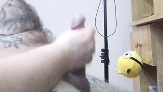 caught me jerking off and helped me cum #3 - 1 image