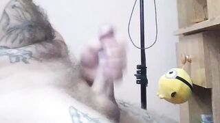 caught me jerking off and helped me cum #3 - 5 image