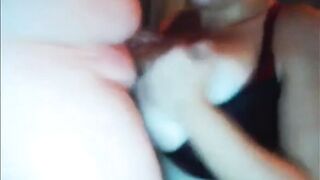 BBW milf deepthroat blowjob on webcam - 8 image