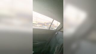 Mizz Melons gets horny while driving and pulls over - 2 image