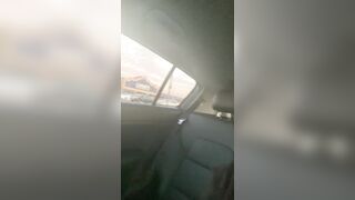 Mizz Melons gets horny while driving and pulls over - 3 image