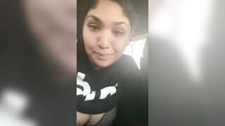 Mizz Melons gets horny while driving and pulls over - 6 image