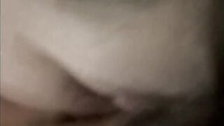 On her knees, taking it down her throat  and swallow. - 5 image