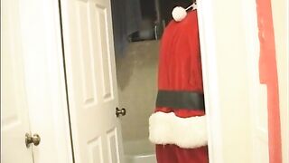 Mature lady gets hardcore fucked with a cock of the santa - 2 image