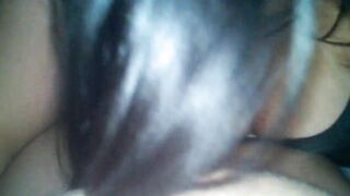 My wife Katie Steele sucking my cock while watching a movie - 14 image