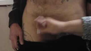 she jerks off my cock on a smoke break #4 - 13 image