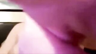 Milf fucks pussy hard with dildo and creams