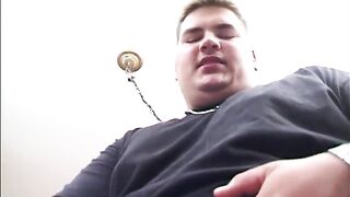 Milf gives a handjob and then gets titty fucked