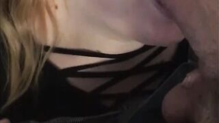 Slut Chokes On Her Stepdads Dick