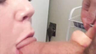 Slut Chokes On Her Stepdads Dick