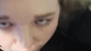 Slut Chokes On Her Stepdads Dick