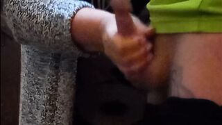 oral sex and masturbation of cock in the entrance #3 - 1 image