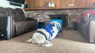 3 Dominated women ties up pizza guy - 11 image