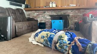 3 Dominated women ties up pizza guy - 13 image