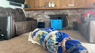 3 Dominated women ties up pizza guy - 15 image